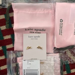 Kate spade mrs studs earrings